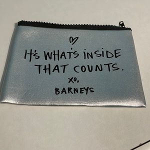 Never used barney’s bag